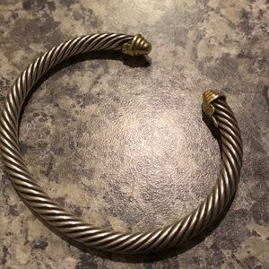 David Yurman Cable Classics Bracelet with Gold 5mm